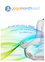 September is National Yoga Month