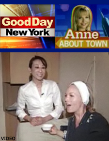 Anne About Town (Good Day New York - Fox 5) has the Bird Poop Facial