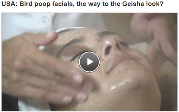 Ruptly.tv bringing news of the Geisha Facial® to the culturally hip, alternative news watching audience.