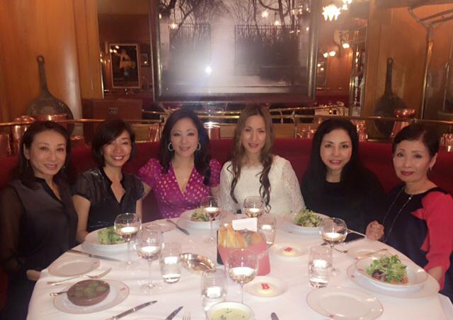 A private dinner with Shizuka, Ms. Colton, and friends after Ms. Colton’s most recent public event held in NYC. 