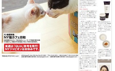 SHIZUKA new york on NY Japion 9.23.16 issue