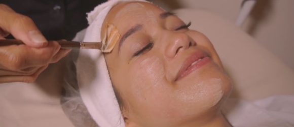 ipsy Amber during Geisha Facial